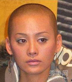 女明星光頭造型,女明星顛覆形象，演繹時尚新篇章